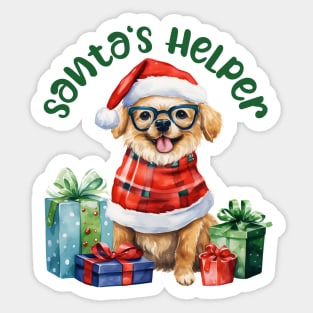 Santa's Helper Sticker